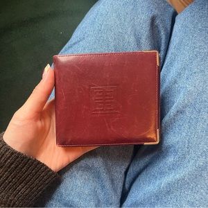 Authentic vintage Givenchy Lether wallet.